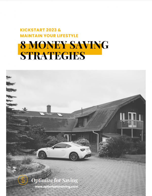 Optimize for saving- money saving strategies without cutting back